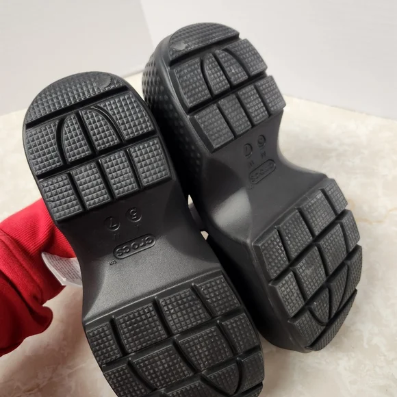 New Crocs Stomp Fisherman Sandal Unisex Size Men 5 / Women 7 Dark Purple - Picture 7 of 10